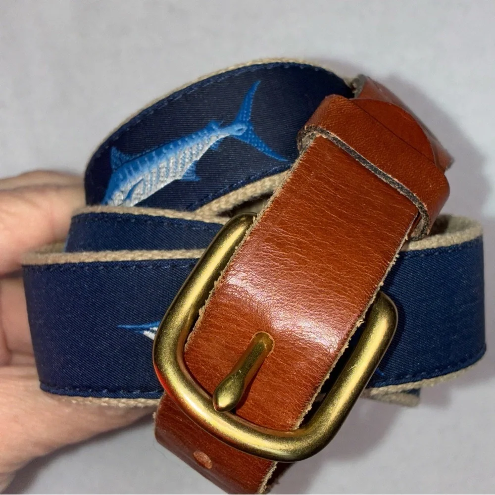 Leather Man Ltd swordfish belt